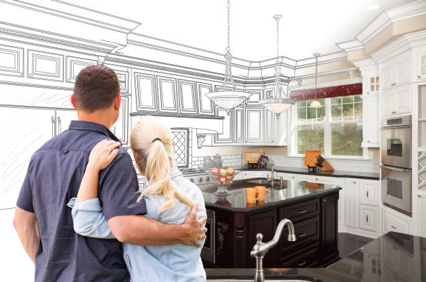 Professional Cabinet Installation technician working in Lakeville, MN